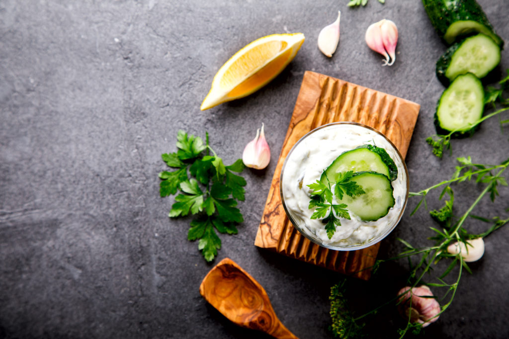 Tzatziki mit Gurke